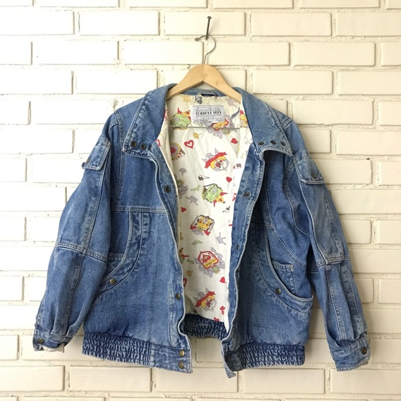 current seen denim jacket